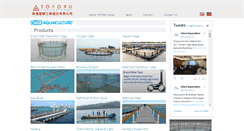 Desktop Screenshot of cage-aquaculture.com